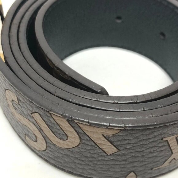LOUIS VUITTON MP016 17aw Louis Vuitton x Supreme Monogram Ceinture LV belt - Picture 7 of 9